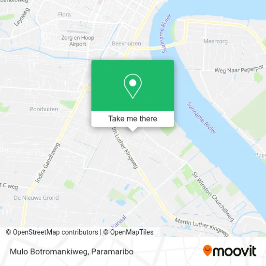 Mulo Botromankiweg map