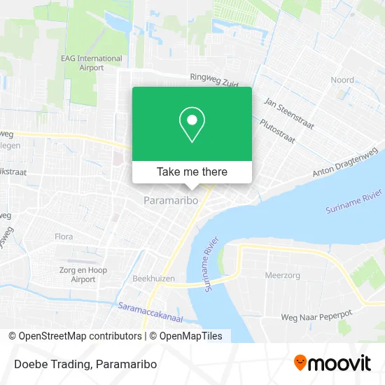 Doebe Trading map