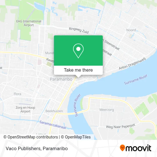 Vaco Publishers map