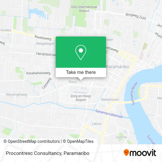 Procontrexc Consultancy map