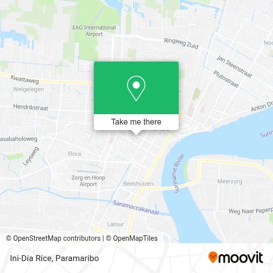Ini-Dia Rice map