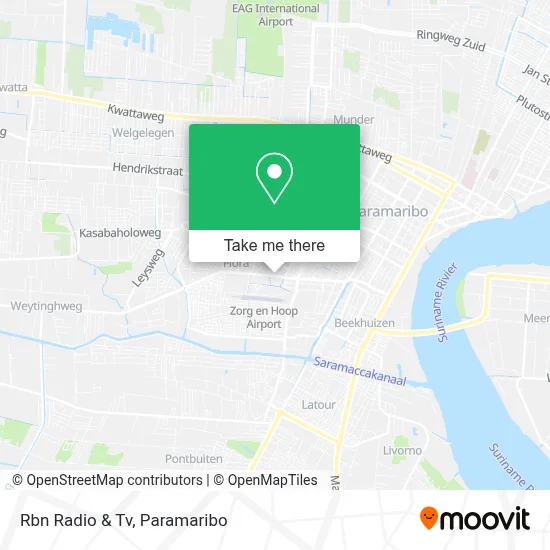 Rbn Radio & Tv map