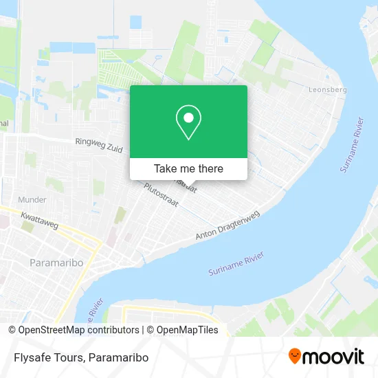 Flysafe Tours map