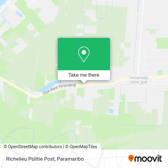 Richelieu Politie Post map