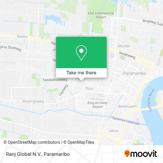 Ranj Global N.V. map