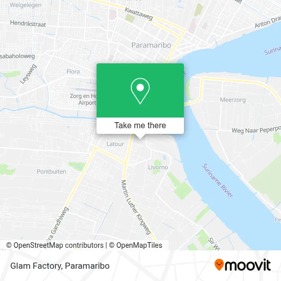 Glam Factory map