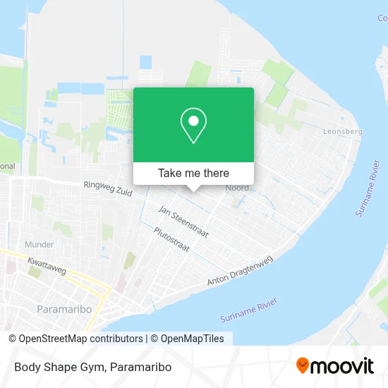 Body Shape Gym map