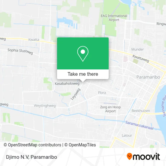 Djimo N.V map