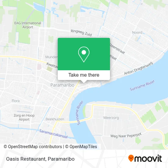 Oasis Restaurant map