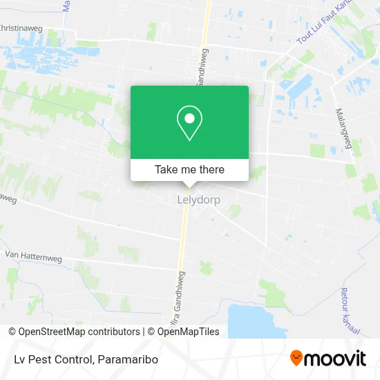Lv Pest Control map