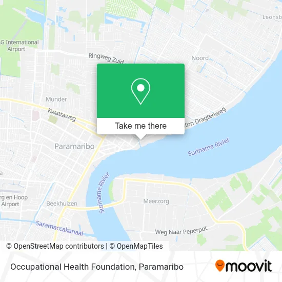Occupational Health Foundation map