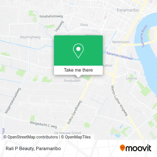 Rali P Beauty map