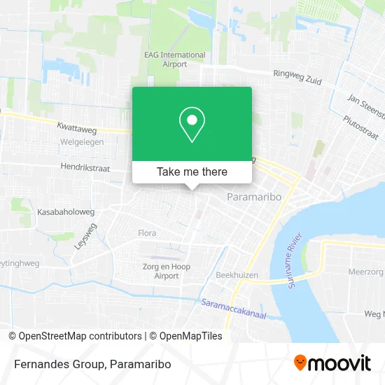 Fernandes Group map