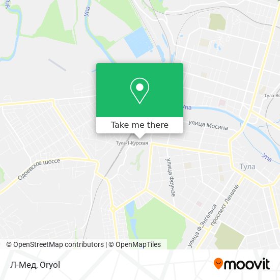 Л-Мед map