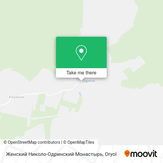 Женский Николо-Одринский Монастырь map
