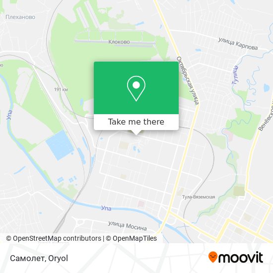 Самолет map