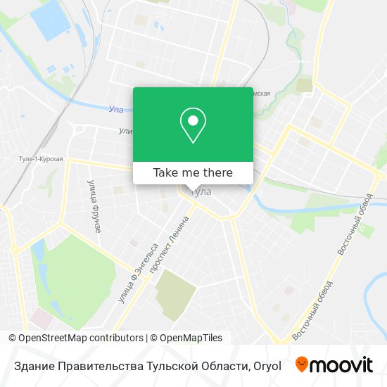 Здание Правительства Тульской Области map