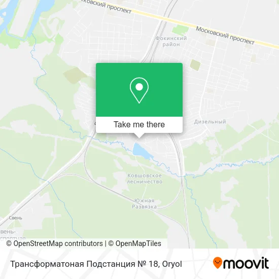 Трансформатоная Подстанция № 18 map