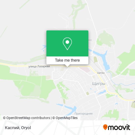 Каспий map