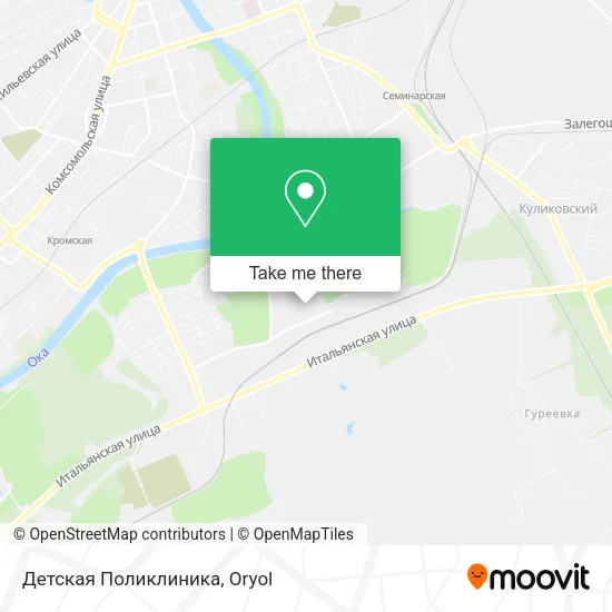 Детская Поликлиника map