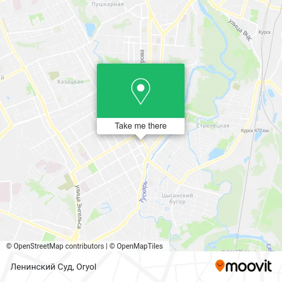 Ленинский Суд map