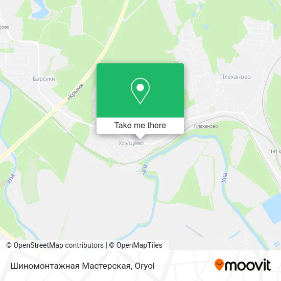 Шиномонтажная Мастерская map