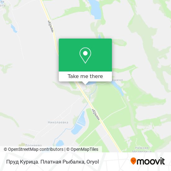 Пруд Курица. Платная Рыбалка map
