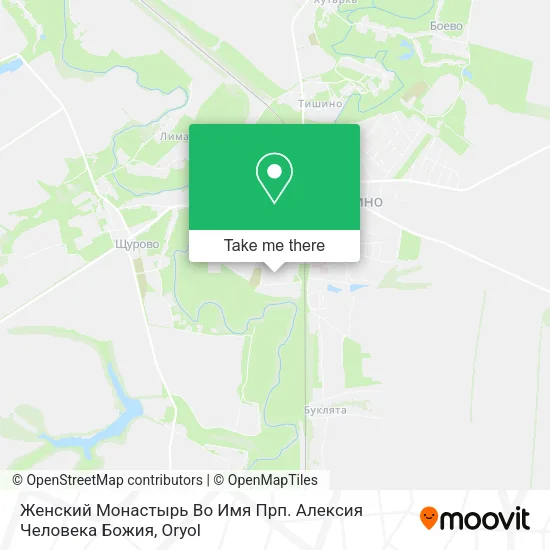 Женский Монастырь Во Имя Прп. Алексия Человека Божия map