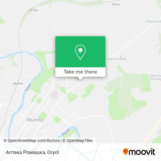 Аптека Ромашка map