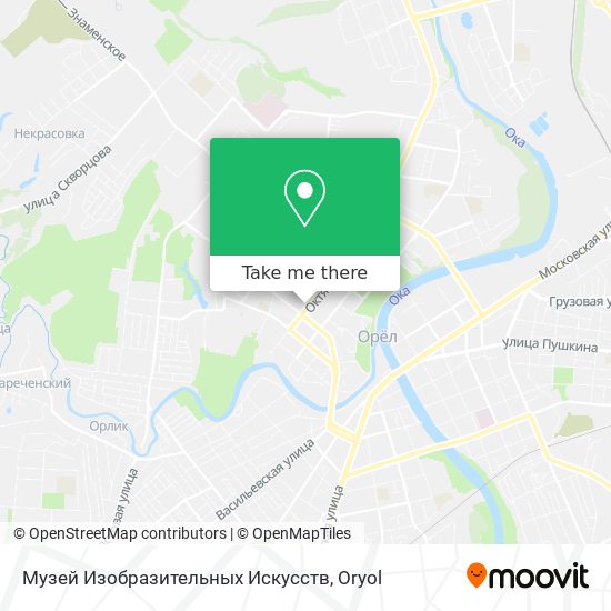 Музей Изобразительных Искусств map