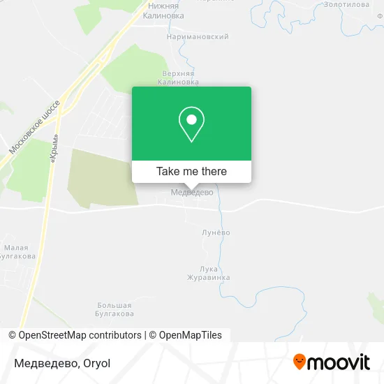 Медведево map