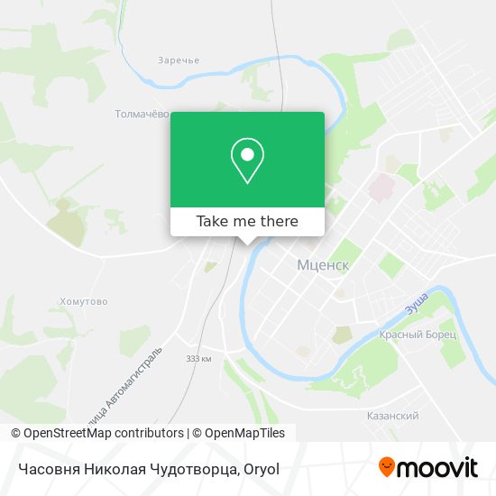 Часовня Николая Чудотворца map