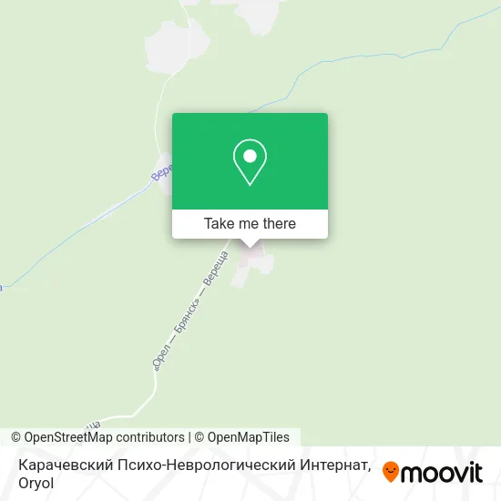 Карачевский Психо-Неврологический Интернат map