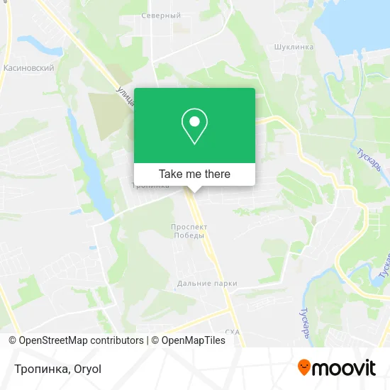 Тропинка map