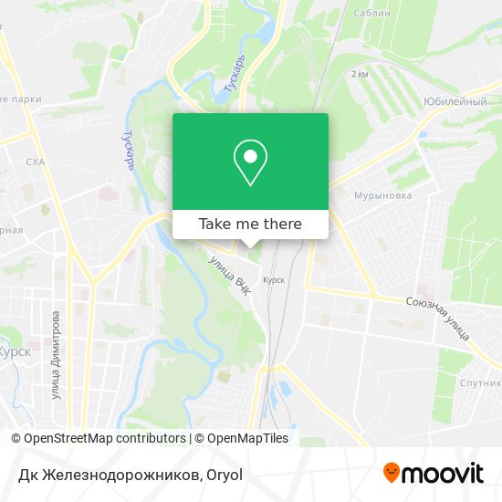 Дк Железнодорожников map
