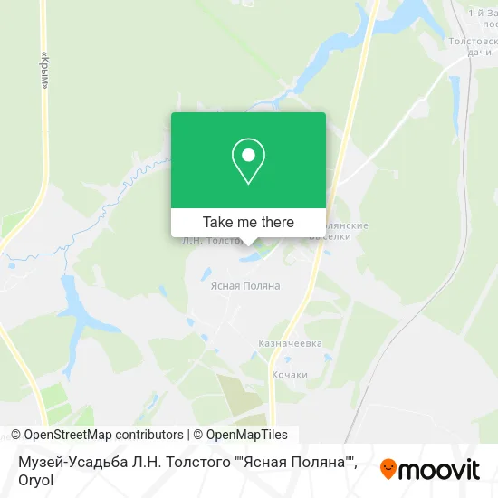 Музей-Усадьба Л.Н. Толстого ""Ясная Поляна"" map