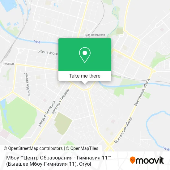 Мбоу ""Центр Образования - Гимназия 11"" (Бывшее Мбоу-Гимназия 11) map