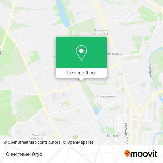 Очистные map