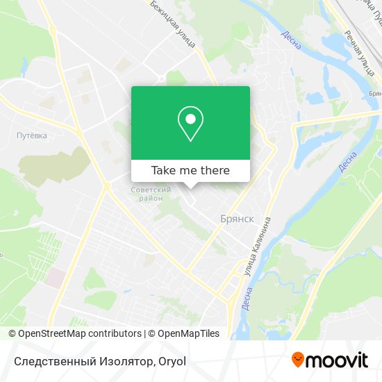 Следственный Изолятор map