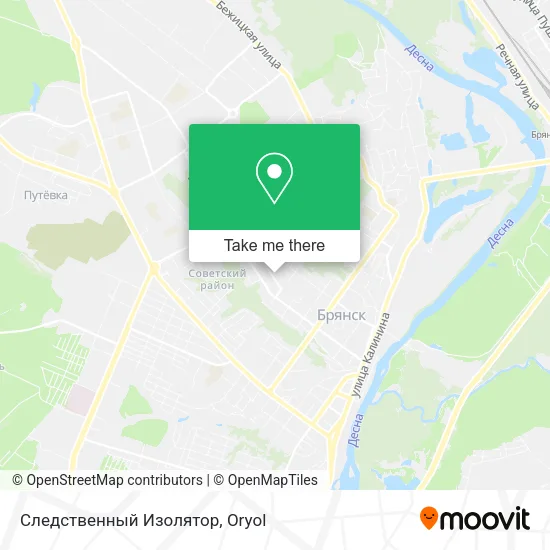 Следственный Изолятор map