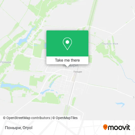 Поныри map