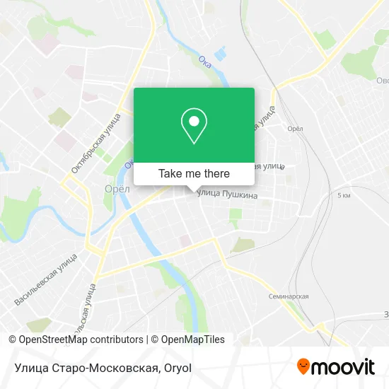 Улица Старо-Московская map