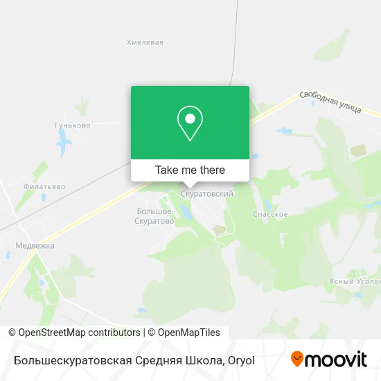 Большескуратовская Средняя Школа map
