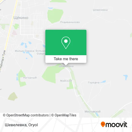 Шевелевка map