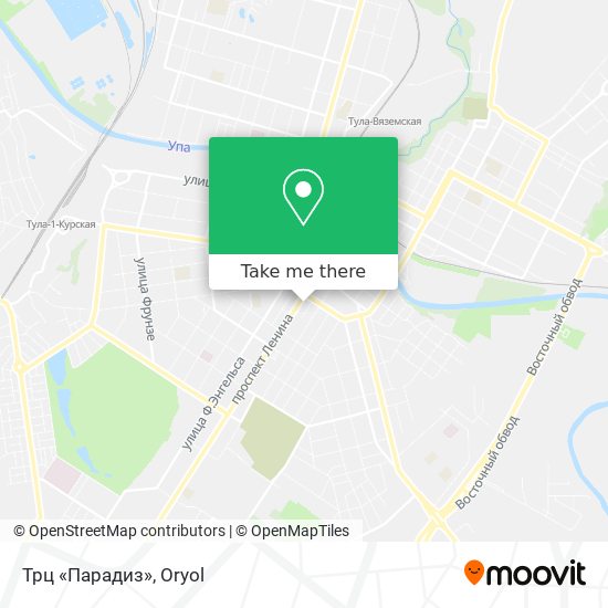 Трц «Парадиз» map