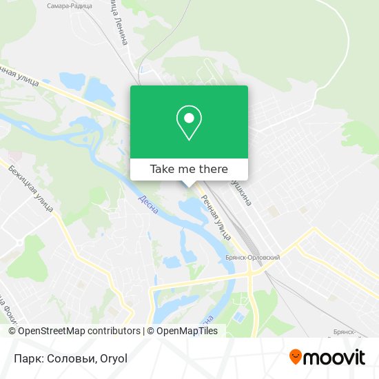 Парк: Соловьи map