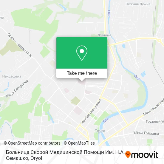Больница Скорой Медицинской Помощи Им. Н.А. Семашко map