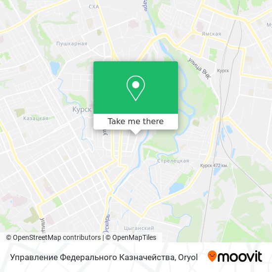 Управление Федерального Казначейства map
