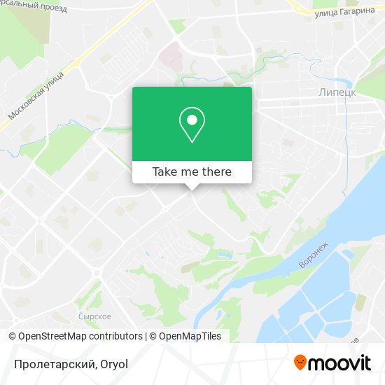 Пролетарский map