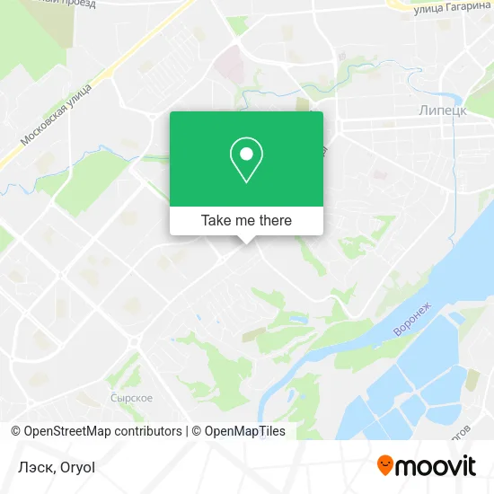 Лэск map